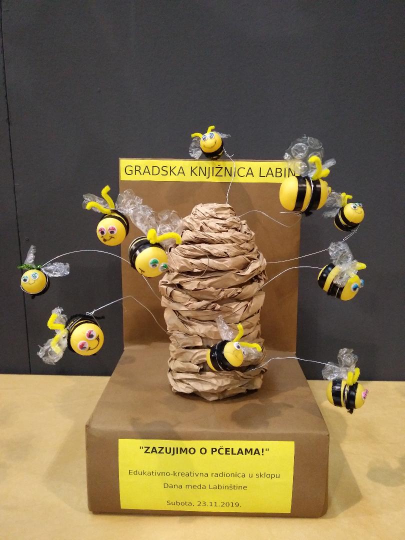 Edukativno-kreativna radionica u sklopu obilježavanja Dana meda Labinštine Edukativno-kreativna radionica u sklopu obilježavanja Dana meda Labinštine