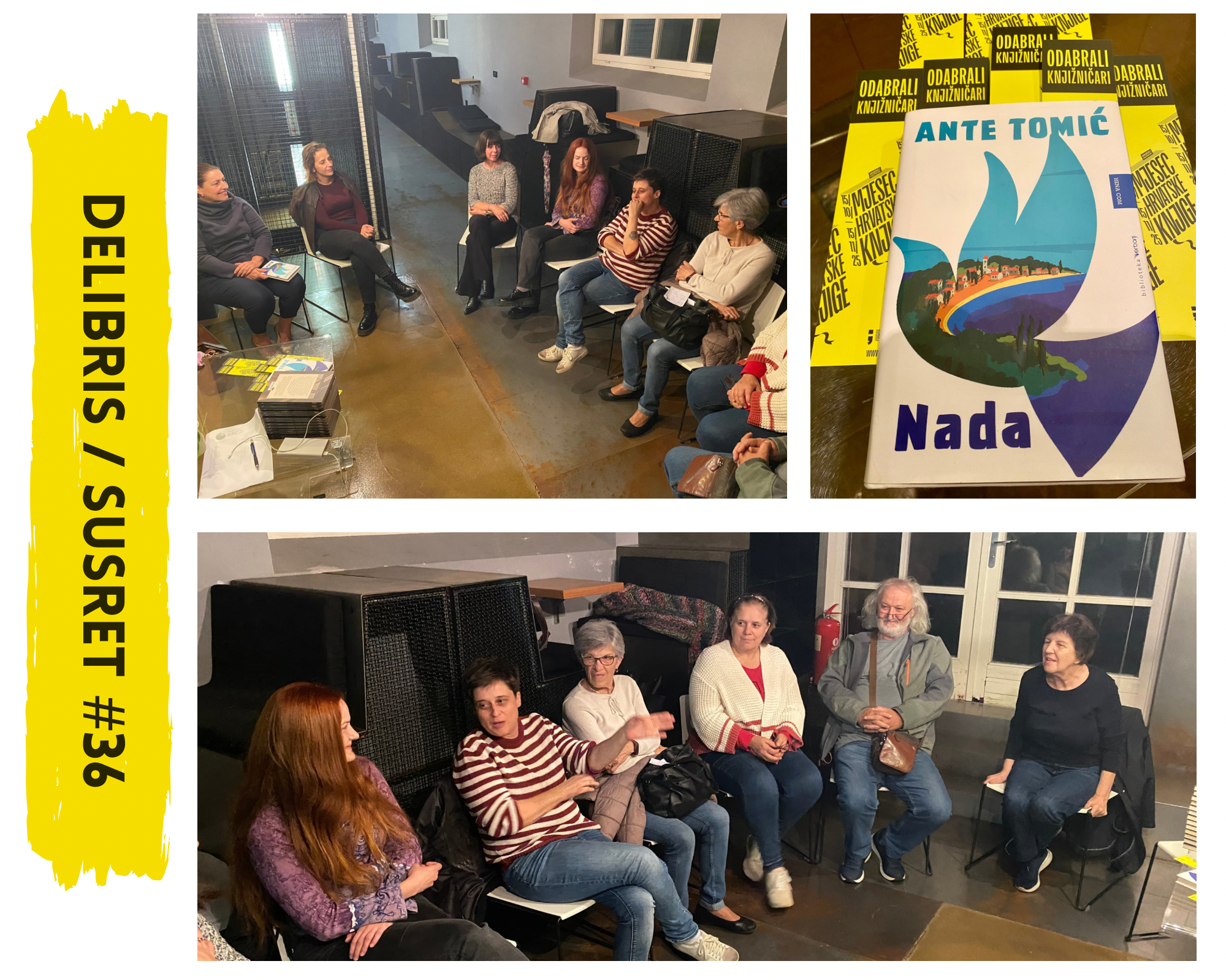 Čitateljski klub DeLibris | susret #36 | Nada
