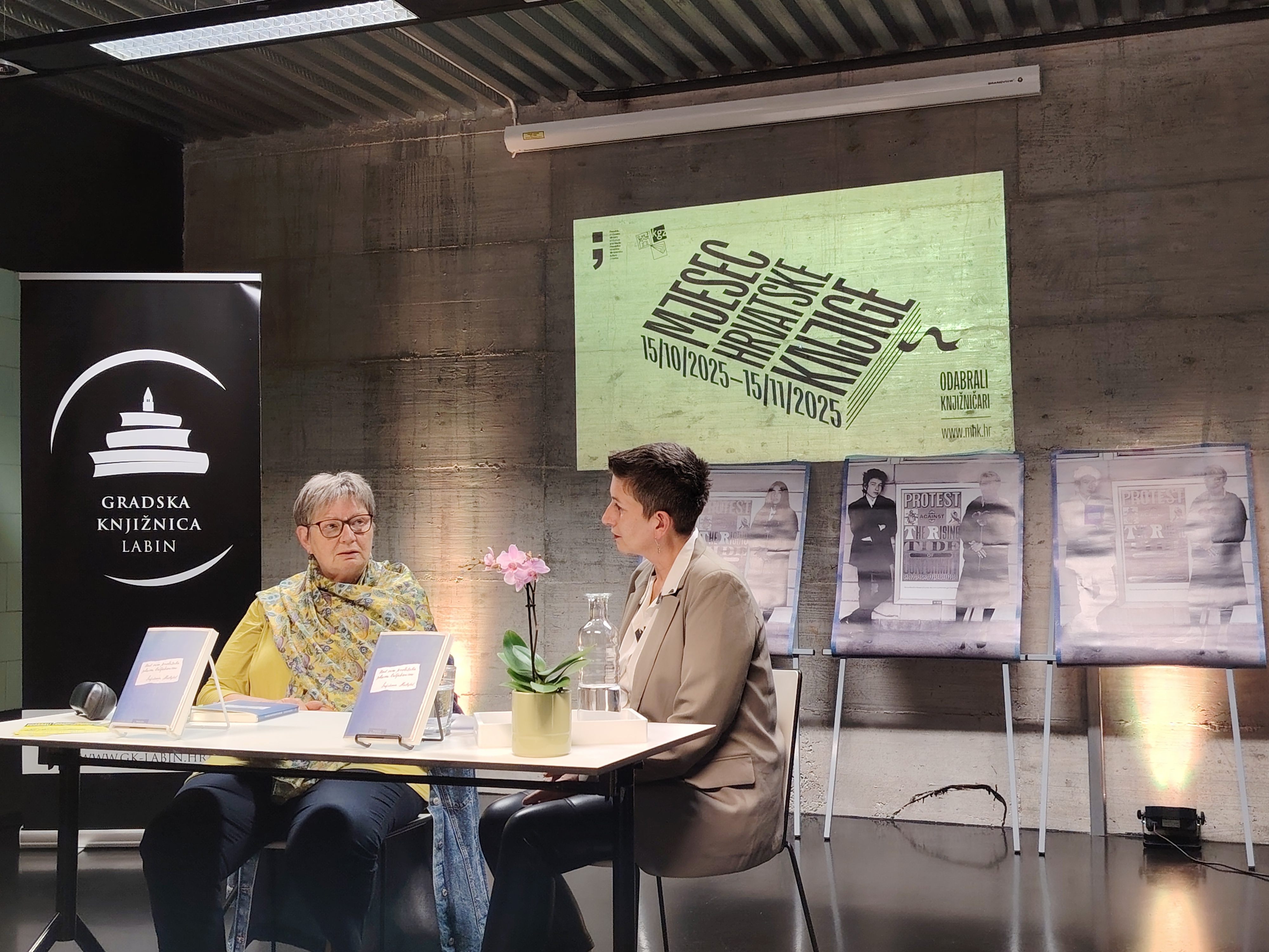 MHK // Predstavljanje knjige Sniježane Matejčić "Kad sam pročitala plavu bilježnicu"