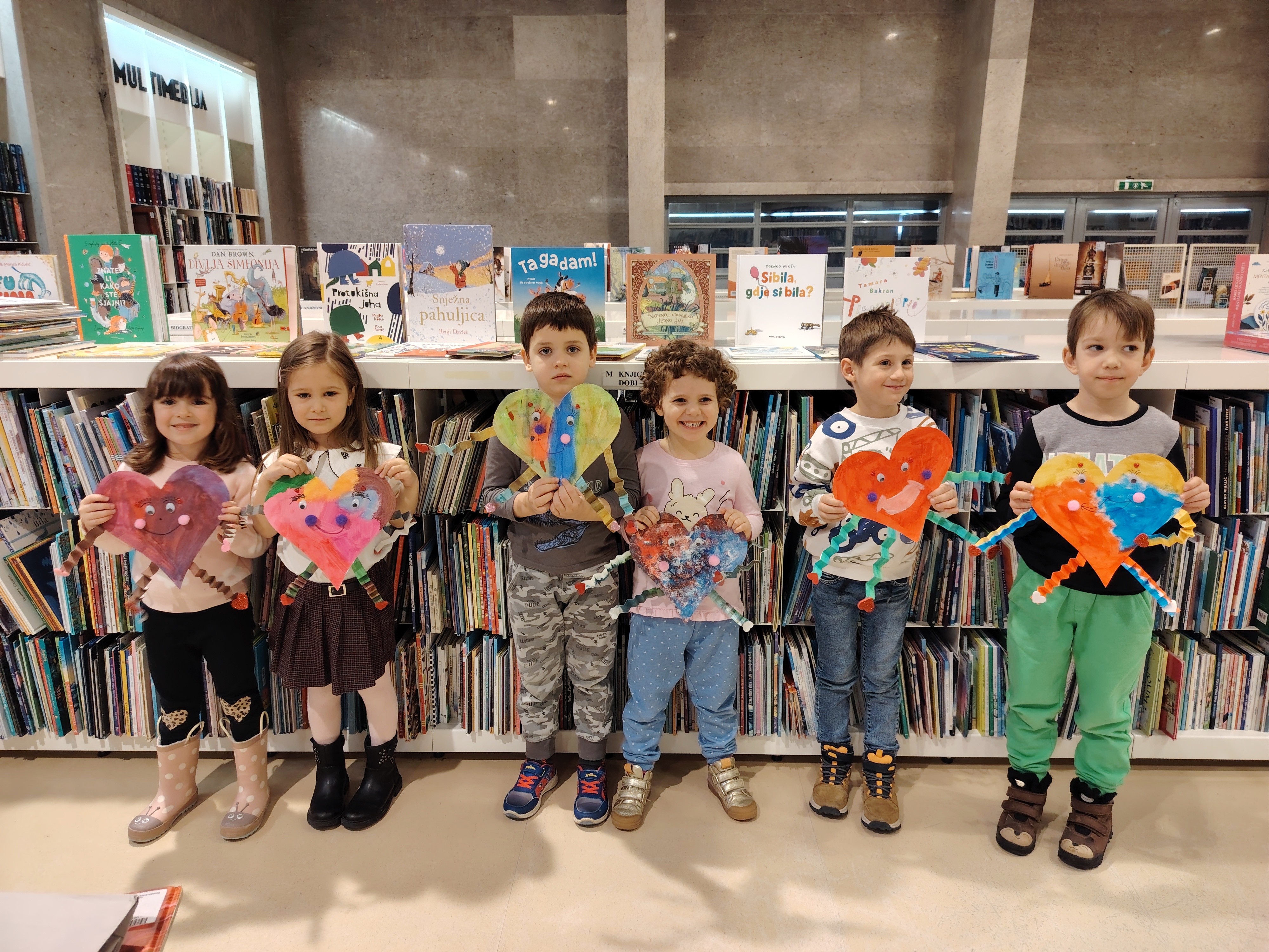 U mjesecu ljubavi održana radionica "Čitamo i stvaramo"