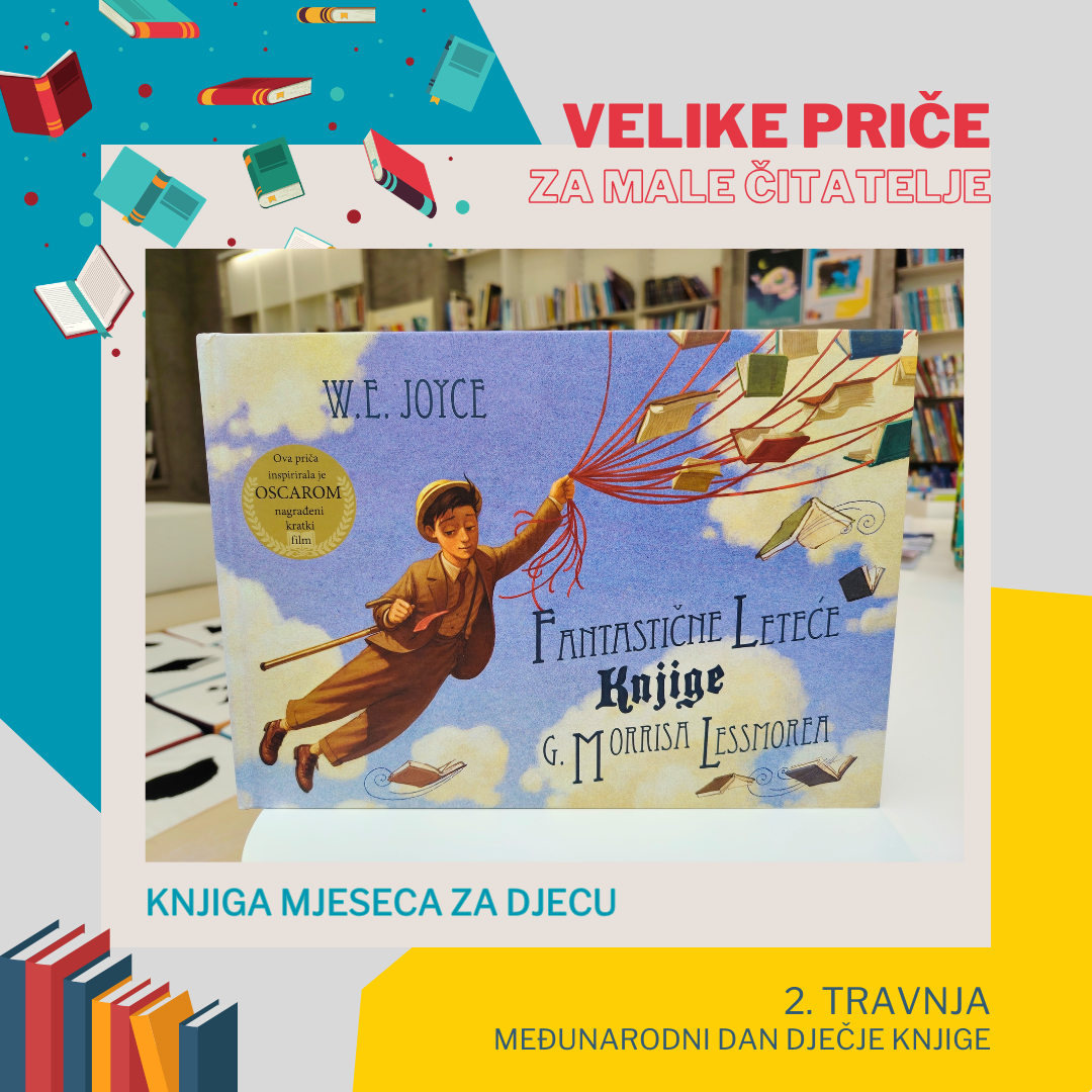 VELIKE PRIČE ZA MALE ČITATELJE – knjiga mjeseca za djecu
