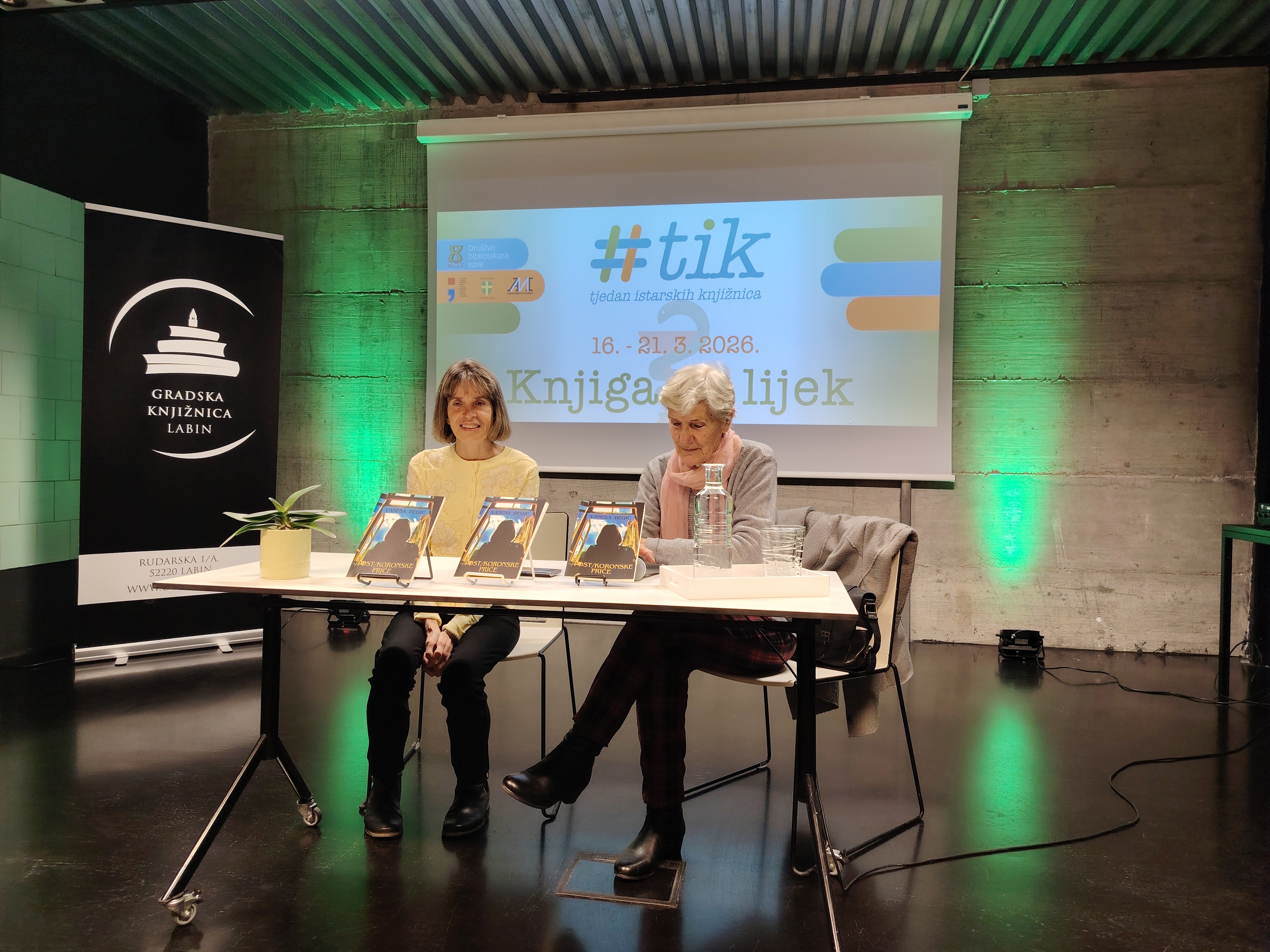 TIK // Održana promocija knjige (Post)koronske priče autorice i novinarke Vanese Begić