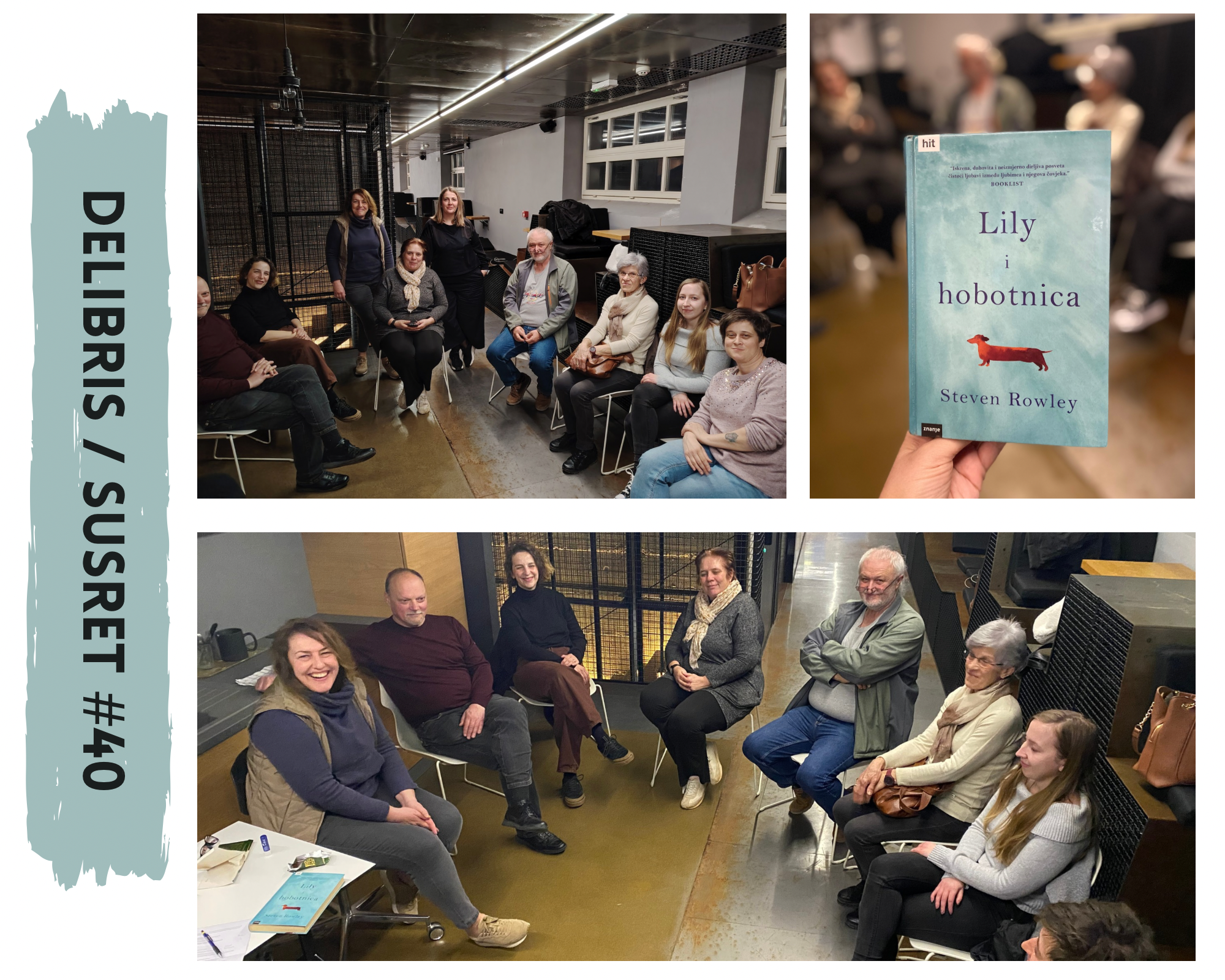 Čitateljski klub DeLibris | susret #40 | Lily i hobotnica