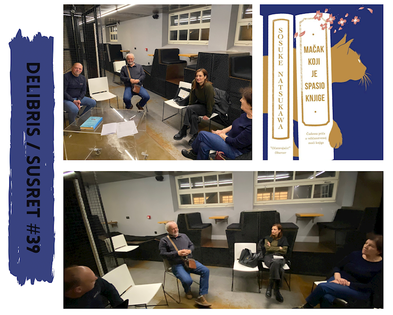 Čitateljski klub DeLibris | susret #39 | Mačak koji je spasio knjige