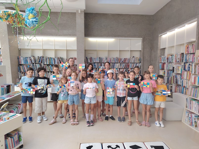 Izložbom dječjih radova zaokružen ciklus ljetnih likovnih radionica u Gradskoj knjižnici Labin