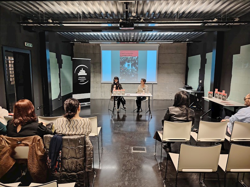 Divna večer u našoj knjižnici s Gabrijelom Rukelj Kraškovič