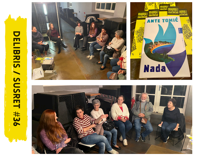 Čitateljski klub DeLibris | susret #36 | Nada