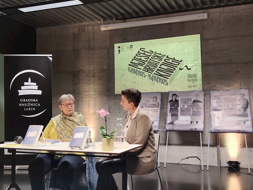 MHK // Predstavljanje knjige Sniježane Matejčić "Kad sam pročitala plavu bilježnicu"