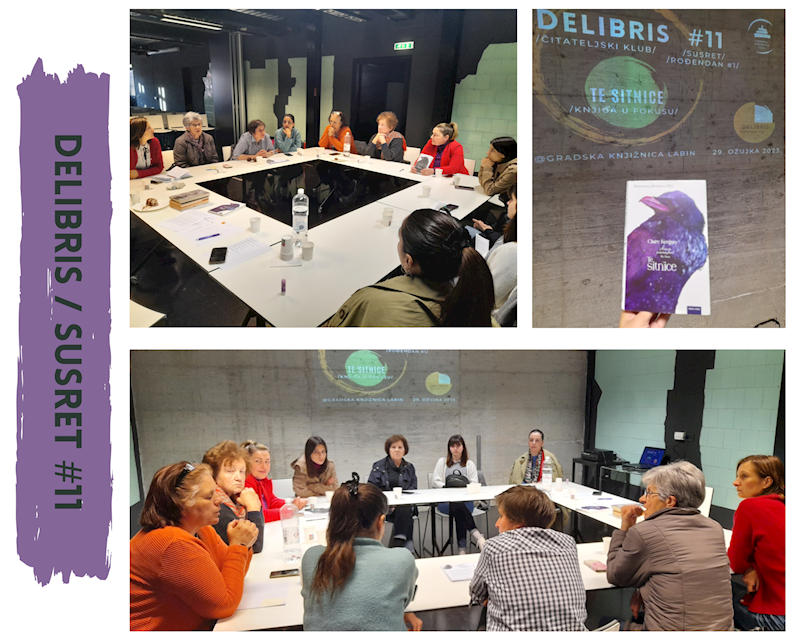 Čitateljski klub DeLibris / susret #11 / prva godina djelovanja