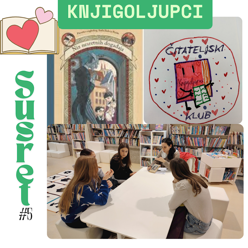 Čitateljski klub Knjigoljupci – Susret #5