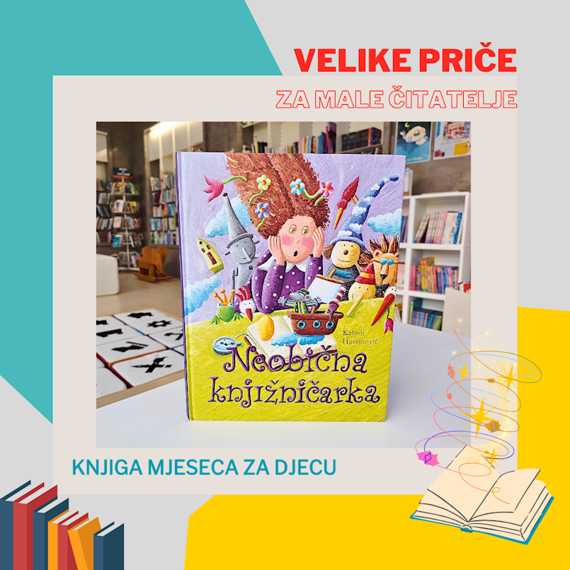 VELIKE PRIČE ZA MALE ČITATELJE – knjiga mjeseca za djecu