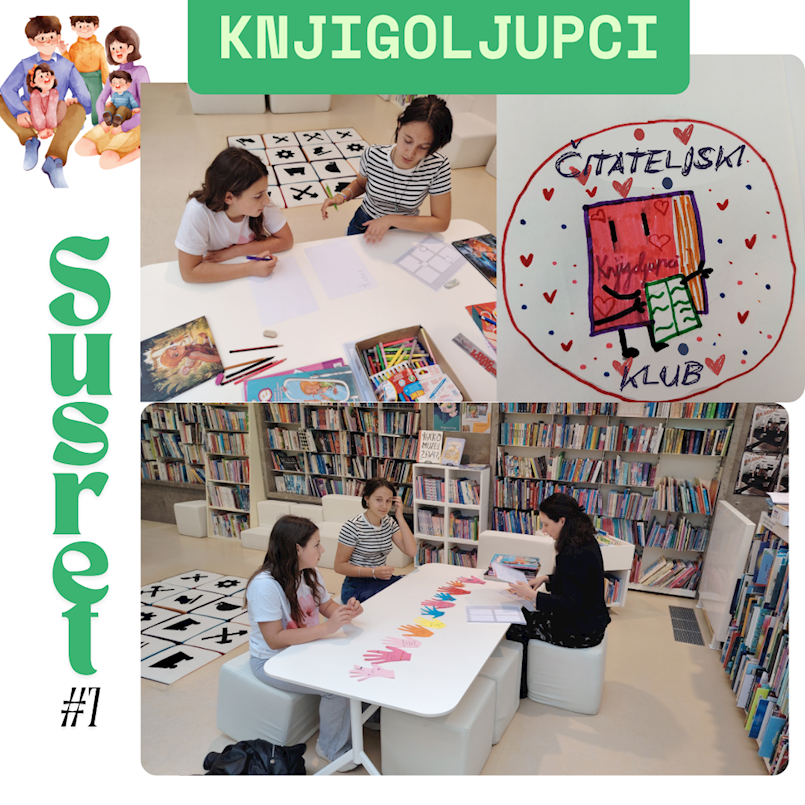 Čitateljski klub Knjigoljupci – Susret #7