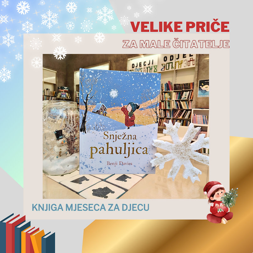 VELIKE PRIČE ZA MALE ČITATELJE – knjiga mjeseca za djecu