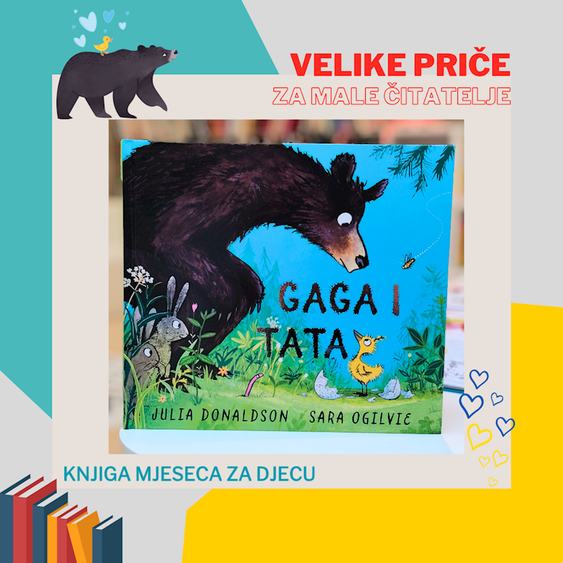 VELIKE PRIČE ZA MALE ČITATELJE – knjiga mjeseca za djecu