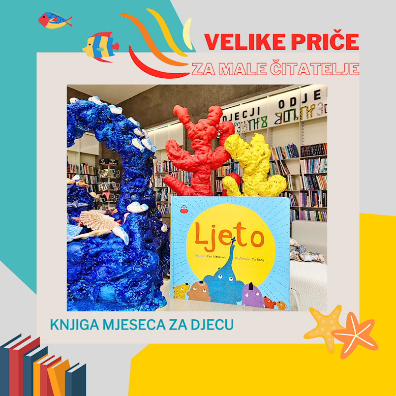 VELIKE PRIČE ZA MALE ČITATELJE - knjiga mjeseca za djecu