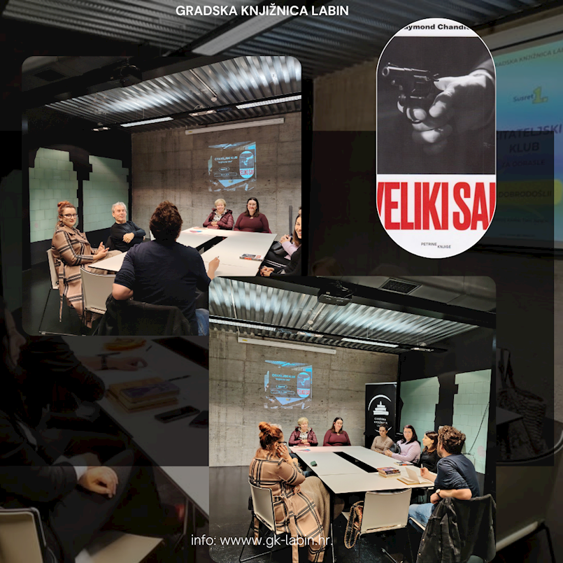 Čitateljski klub Književna luka, susret #17 - "Veliki san"