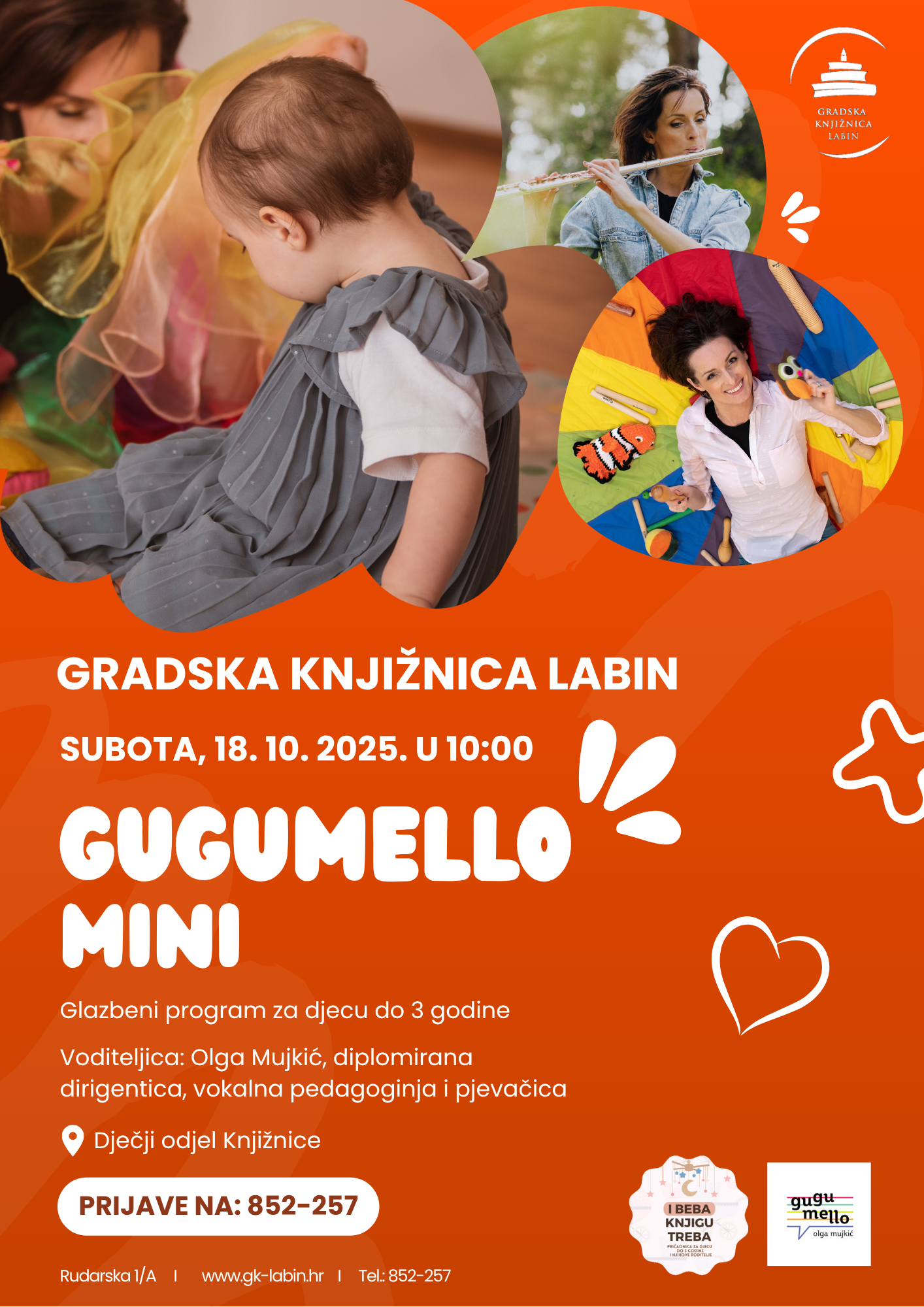 MHK // „I beba knjigu treba“ uz Gugumello Mini