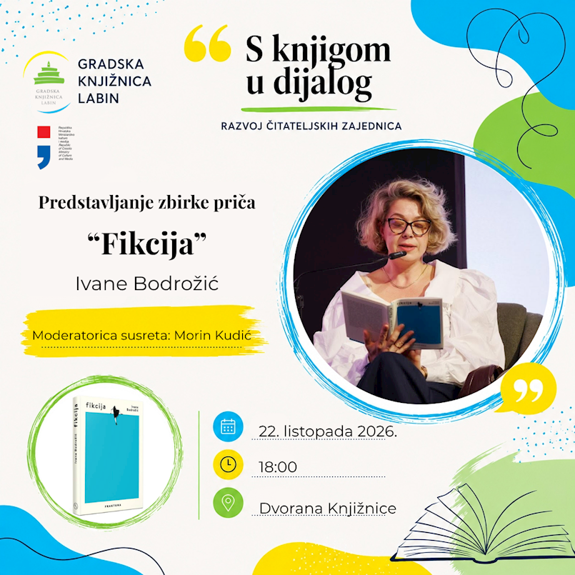 MHK // Književni susret s Ivanom Bodrožić