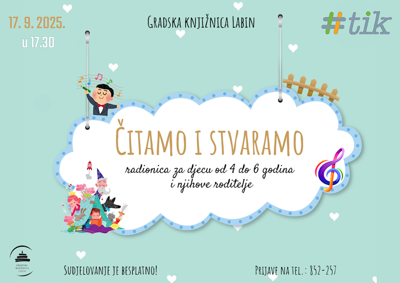 TIK // "Čitamo i stvaramo : o glazbi"