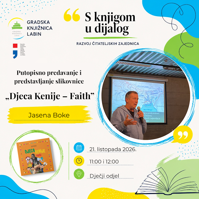MHK // Jasen Boko predstavlja slikovnicu „Djeca Kenije, Faith“