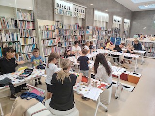 TIK // Održana edukativno-kreativna radionica "Čitamo i stvaramo: o glazbi"