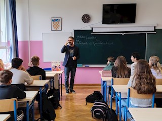 Predstavljanje knjige "Retorika za djecu" Davora Stankovića - ugodno druženje sa šestašima
