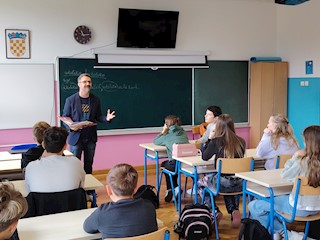 Predstavljanje knjige "Retorika za djecu" Davora Stankovića - ugodno druženje sa šestašima